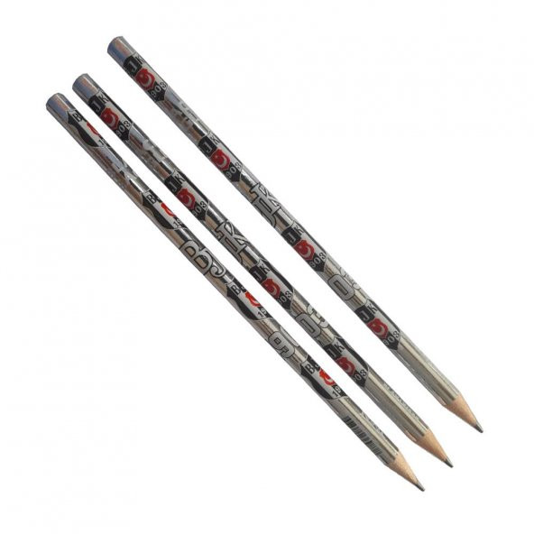 Beşiktaş Kurşun Kalem Lisanslı 3 Adet Beşiktaş Kurşun Kalem 3 Adet - 3