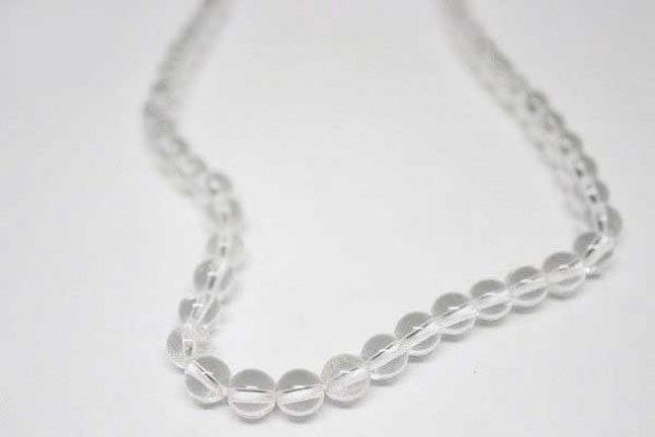 Kristal Kuvars Taşı 6mm/5 adet