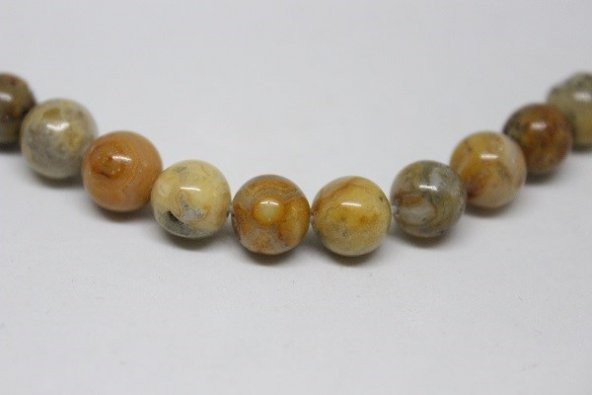 Akik Taşı 8mm/4 adet (17444-1) - Resim 2