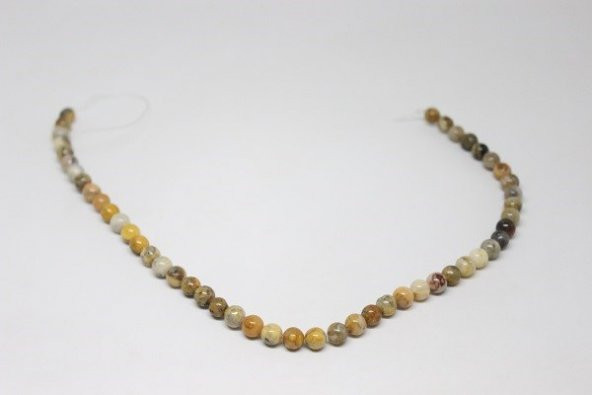 Akik Taşı 8mm/4 adet (17444-1) - Resim 3