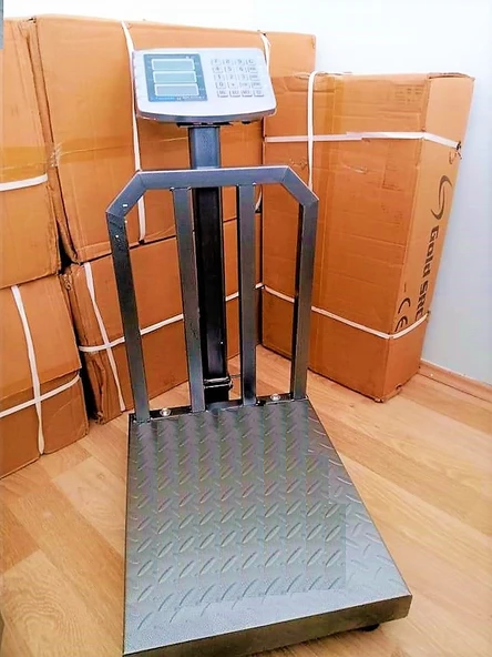 300 KG TERAZİ-KATLANIR BOYUNLU-UZUN ŞARJ ÖMRÜ-2 YIL GARANTİLİ - 2