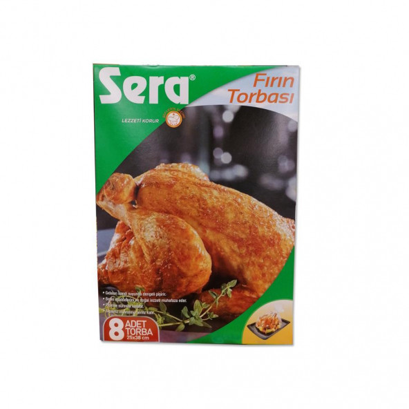 Sera Fırın Torbası 8'li 1 Paket