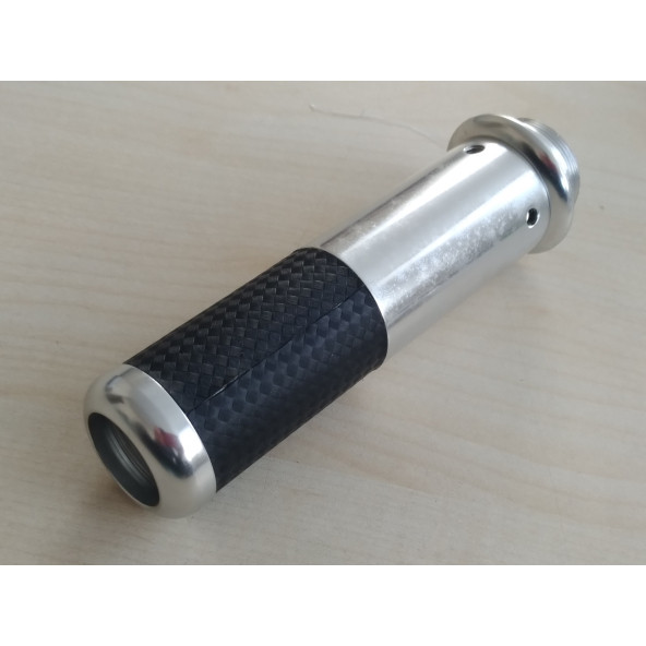 SPORT EL FREN KOL BAŞLIĞI METAL SİYAH (DÜZ TİP) EL FREN KOLU TUTAMAĞI