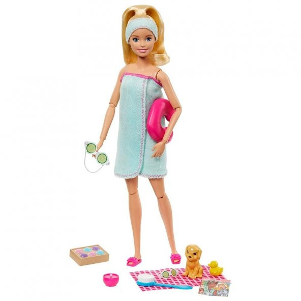 Barbie'nin Spa Günü Bebekleri GJG55