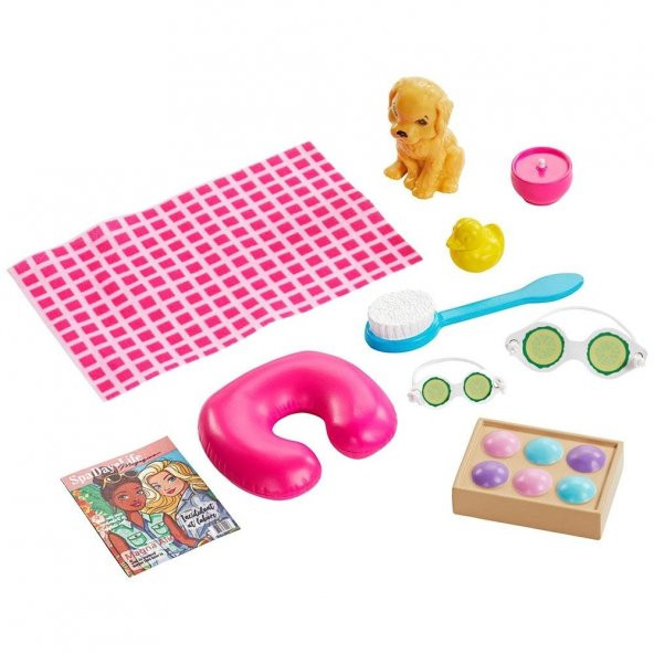 Barbie'nin Spa Günü Bebekleri GJG55 - 2