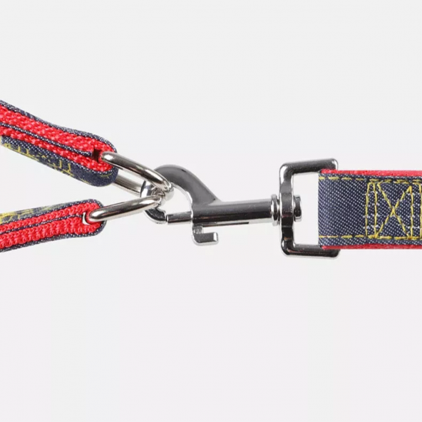 Selphie 3'lü Set Köpek Göğüs Tasması, Boyun Tasması ve Gezdirme İpi - 4