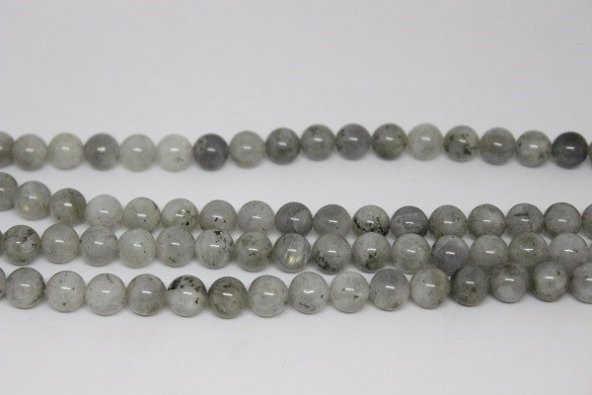 Labradorit Taşı Açık Renk 8mm4 adet - Resim 2