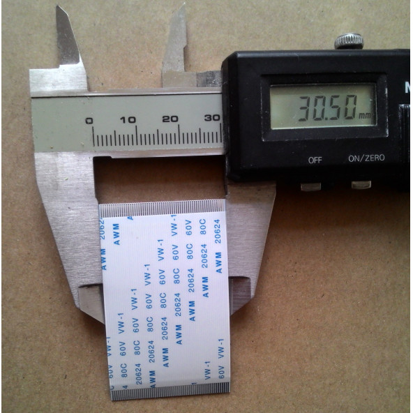 Awm 20624 80C 60V Vw-1 Flex Şerit Kablo 60 Pin 6 Cm 60-0.5-6A - Resim 2