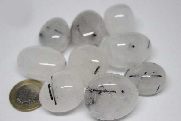 Rutil Kuvars Taşı Tamburlanmış (10-20gram) - Resim 2