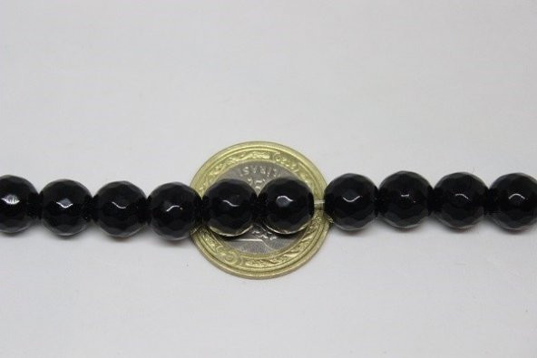 Onix (Oniks) Taşı Faset Kesim Dizi 10mm - Resim 4