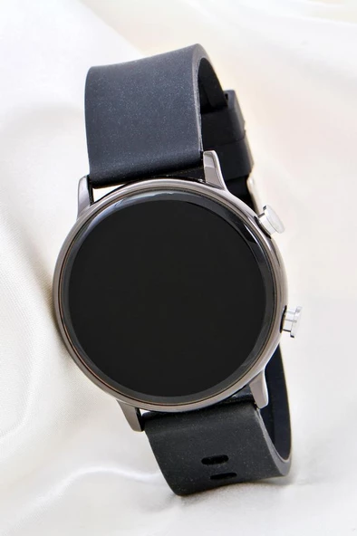 Bay kadın Çelik Dijital Led Silikon Kordon Yeni Model Kol Saati ST-304172 - 2