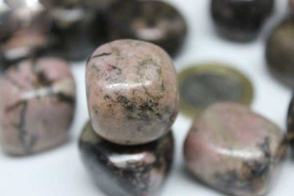 Rodonit Taşı Tamburlanmış (28-35gr) - Resim 4