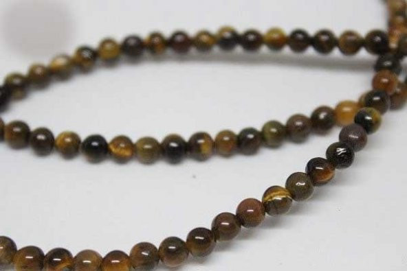 Kaplan Gözü Taşı Dizi 4mm - Resim 2