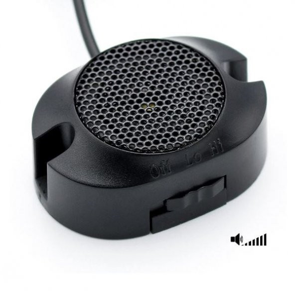 GPR AUTO PARTS  SES İKAZLI PARK SENSÖRÜ (SESLİ) SİYAH SENSÖR - 3