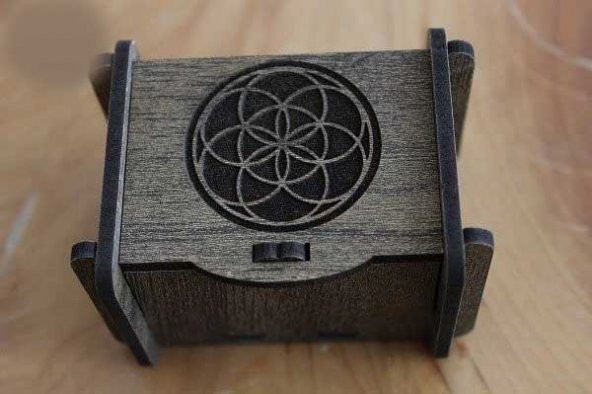 Değerli Taş - Pandül & Takı Saklama Kutusu Küçük Boy Yaşam Tohumu3