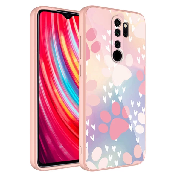 Vendas Xiaomi Redmi Note 8 Pro Edo Serisi Kamera Korumalı Tarz Desenli Parlak Renkli Lansman Silikon Kılıf - 7
