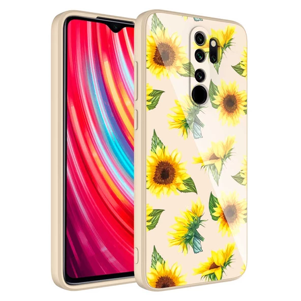 Vendas Xiaomi Redmi Note 8 Pro Edo Serisi Kamera Korumalı Tarz Desenli Parlak Renkli Lansman Silikon Kılıf - 4