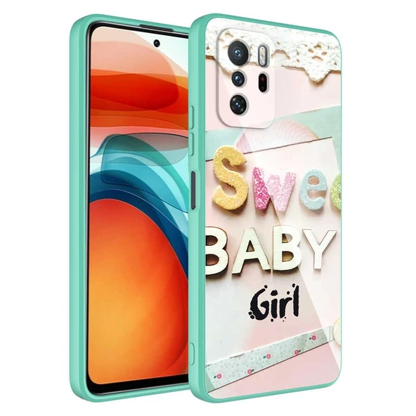 Vendas Xiaomi Redmi Note 10 Pro Edo Serisi Kamera Korumalı Tarz Desenli Parlak Renkli Lansman Silikon Kılıf - 6