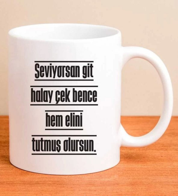 Halay Çeken Kupa Bardak