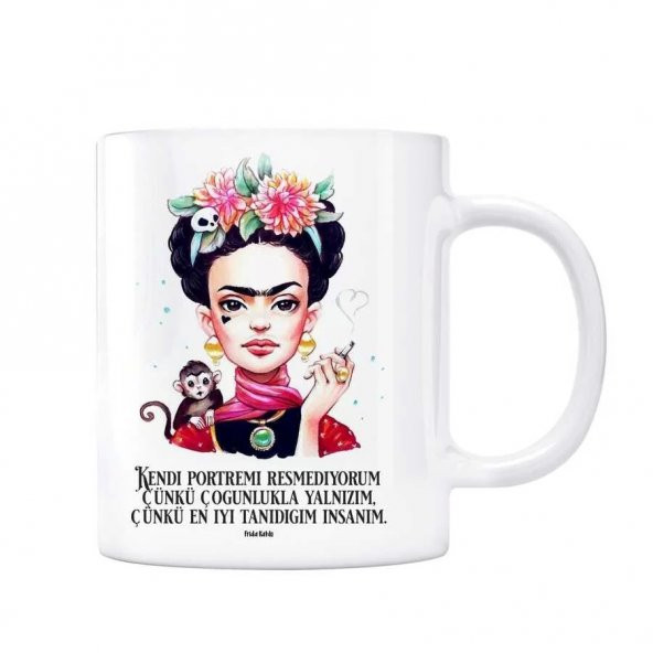 Frida Kahlo Kupa Bardak