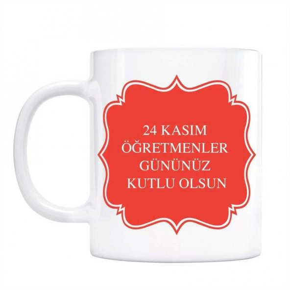 Öğretmenler Gününe Özel Atatürk Sözleri Kupa Bardak - Gelecek Gençlerin - 2