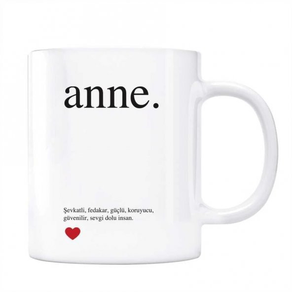 Anne Kelime Anlamı Kupa - 1