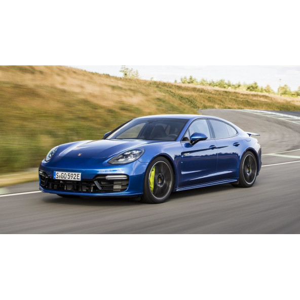 Porsche Panamera Turbo Bagaj 3M 3D ABS Yazı Logo Amblem Seti - 5