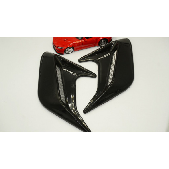 Peugeot Çamurluk Yanı Köpekbalığı Solungaçları Air Flow Hava Akış - 3