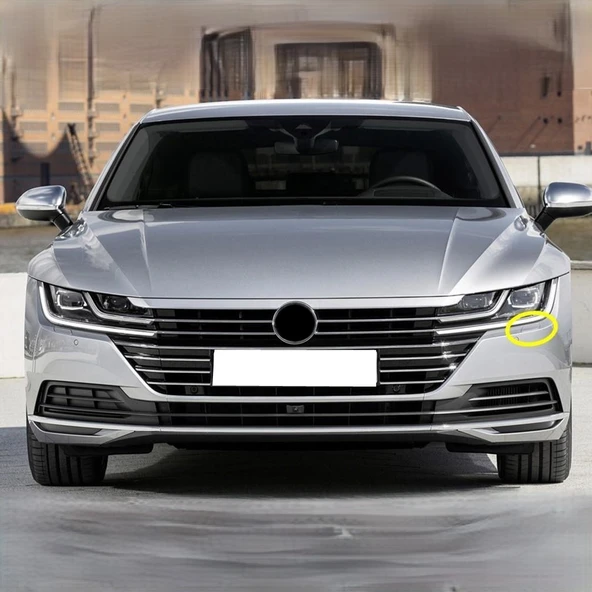 VW Arteon 2017-2023 Sol Ön Far Yıkama Kapağı 3G8955109 - 1