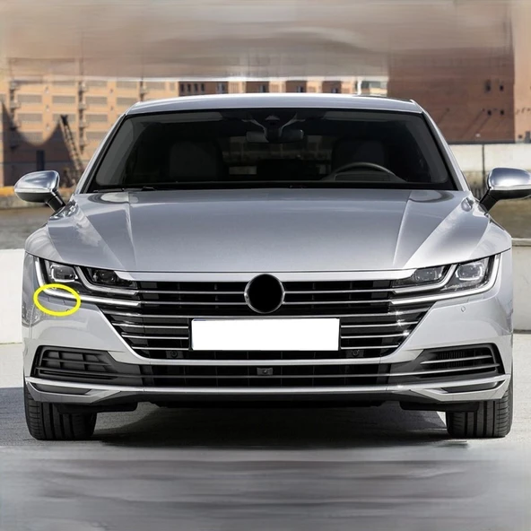 VW Arteon 2017-2023 Sağ Ön Far Yıkama Kapağı 3G8955110 - 1