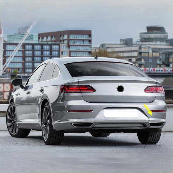 VW Arteon 2017-2023 Arka Tampon Çeki Çekme Demiri Kapağı 3G8807441
