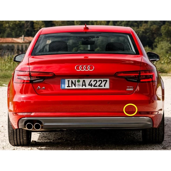 Audi A4 Sedan 2016-2020 Arka Tampon Çeki Demiri Kapağı 8W5807441