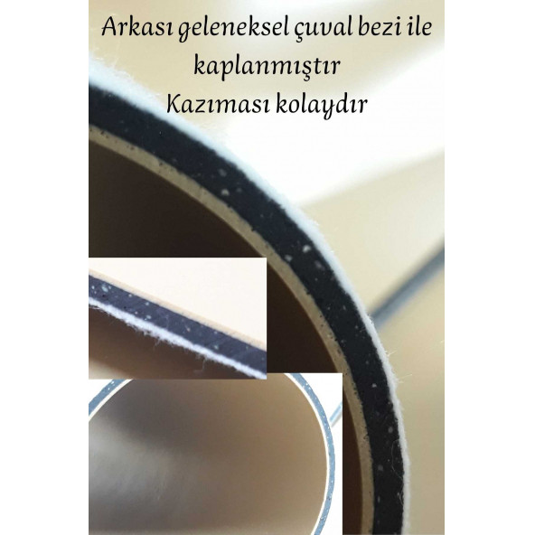 Linol Tabaka Linol Muşamba Levha 2.5 mm 50x70 cm - 4
