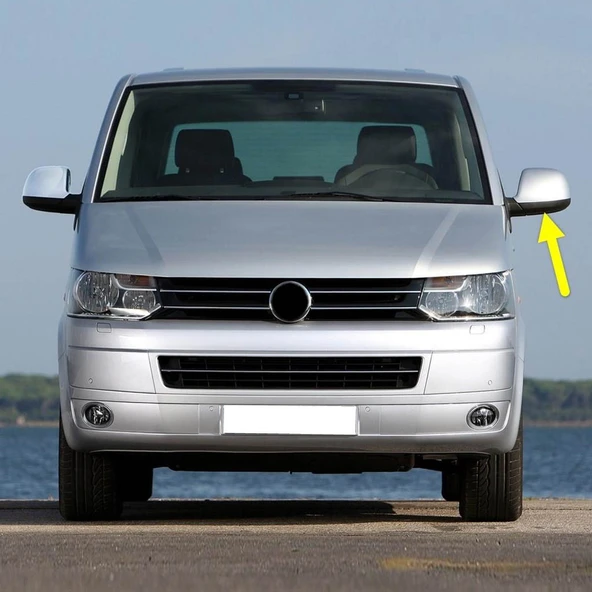 VW Transporter 2010-2015 Sol Dikiz Ayna Alt Plastik Kapak 7E1857603B