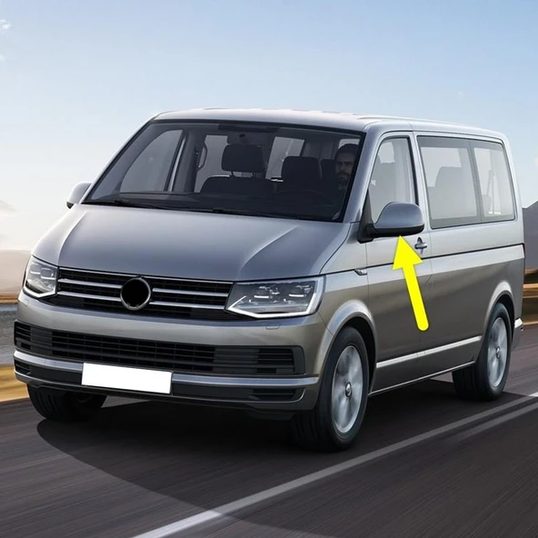 VW Caravelle 2015-2019 Sol Dış Dikiz Ayna Alt Kapağı Siyah 7E1857603B ürün görseli