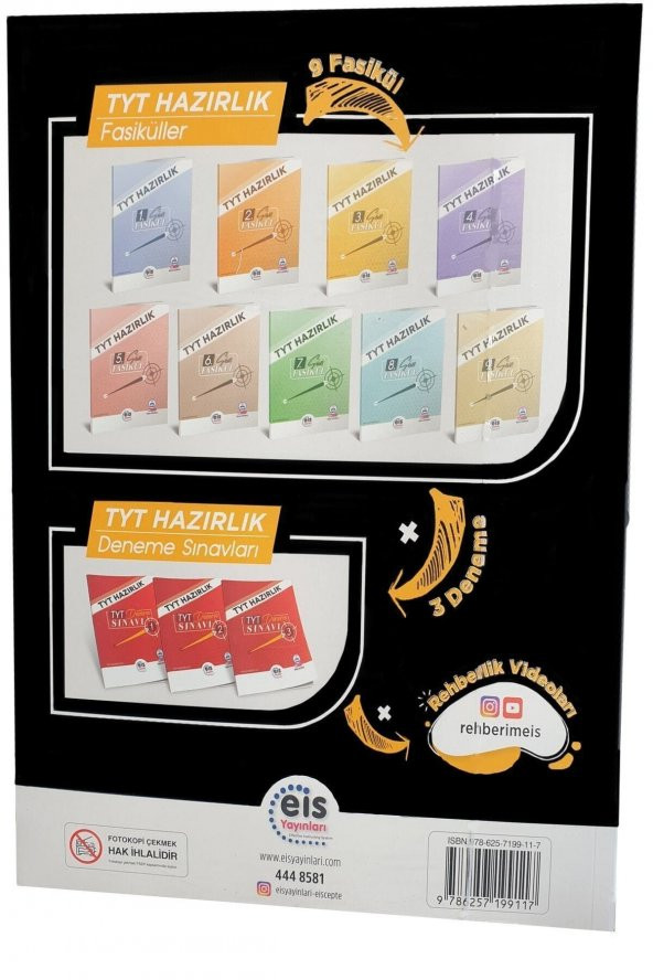 Eis Yayınları Tyt Kamp Kitabı 2020-2021 Tyt Tam Tekrar Eis Plus Tyt Hazırlık Kamp Seti - Resim 2