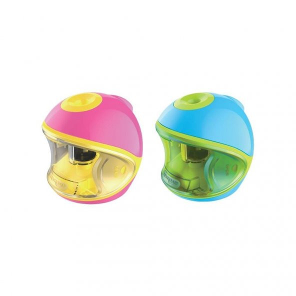 Keyroad Pilli Otomatik Kalemtraş Pembe Seti : Bronz - 3