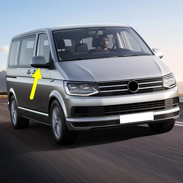 VW Transporter 2016-2019 Sağ Dikiz Ayna Alt Plastik Kapağı 7E1857604B