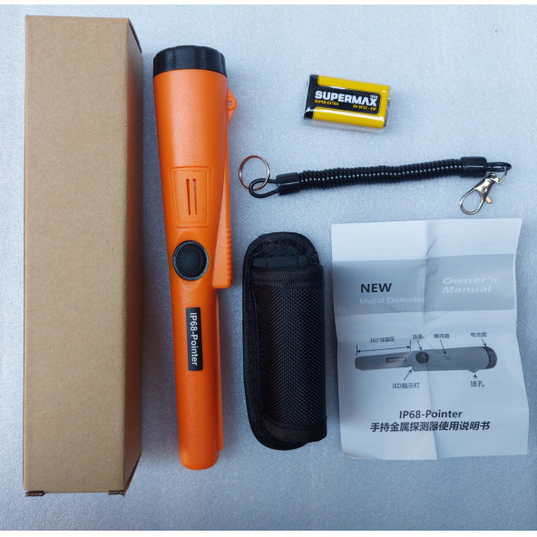 Gp-Pointer IP68 Metal Dedektörü 1 METRE SU GEÇİRMEZ ve 4 – 5 cm ALGILIYOR