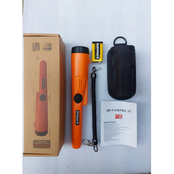 Gp-Pointer AT Metal Dedektörü 3 METRE SU GEÇİRMEZ ve 8 – 10 cm ALGILIYOR