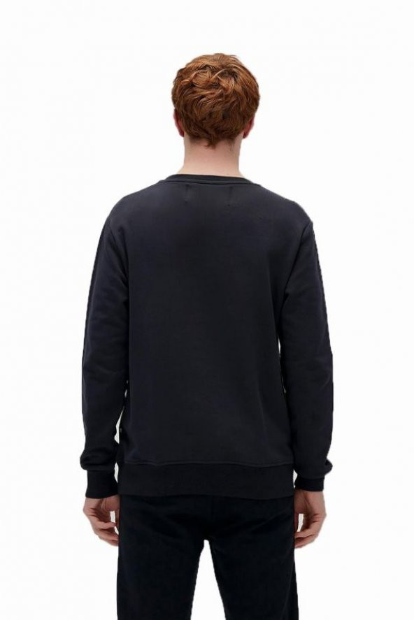 Bad Bear Presage Crewneck Erkek Uzun Kollu Sweatshirt Siyah 20.02.12.012 - 3