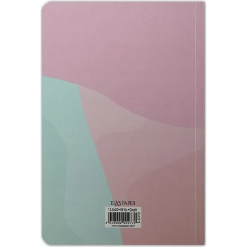 Ela's Paper Pastel Be Brave Notes Çizgili Defter - 2