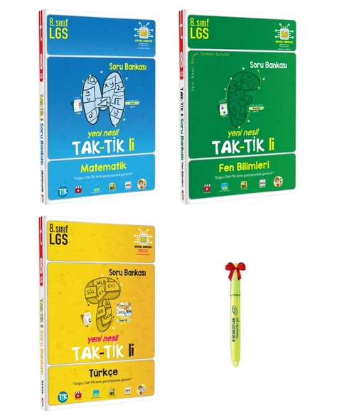 LGS 8.Sınıf Taktikli Matematik Fen Bilimleri ve Türkçe