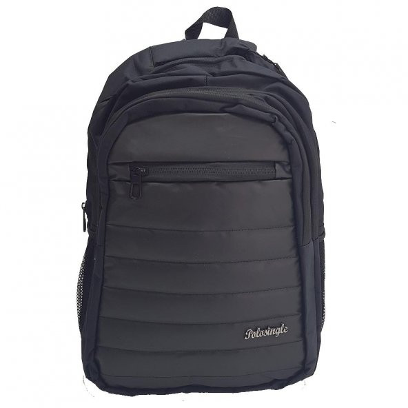 Polosingle 40070 Okul Sırt Çantası - Siyah - 2