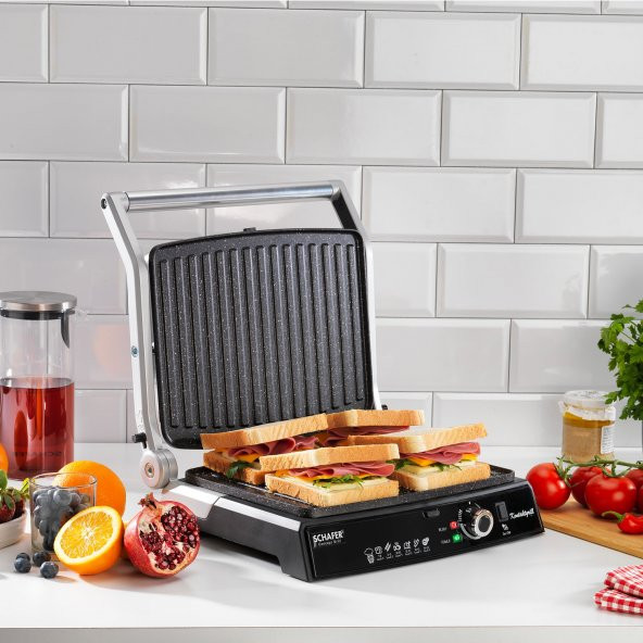 Schafer Concept Grill Inox Tost Makinesi