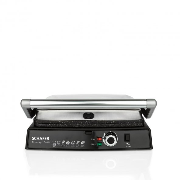 Schafer Concept Grill Inox Tost Makinesi - 7