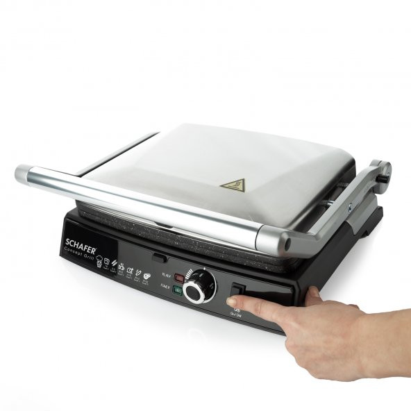 Schafer Concept Grill Inox Tost Makinesi - 8