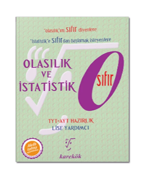 OLASILIK VE İSTATİSTİK SIFIR
