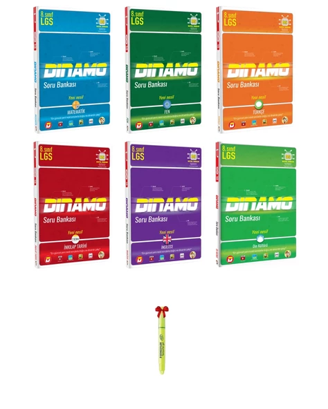 LGS 8.Sınıf Dinamo Matematik Fen Türkçe İnkılap İngilizce Din