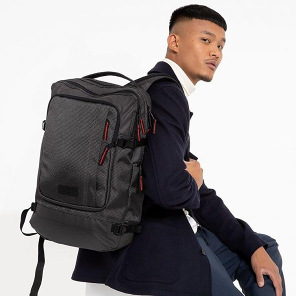 Eastpak Tecum L CNNCT Accent Grey Notebook Laptop Sırt Çantası EK92DI97 - 2